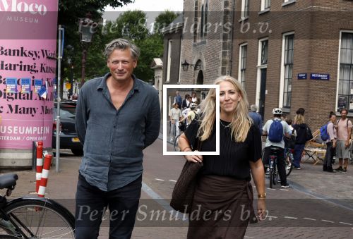 Amsterdam 7 augustus 2025
Herdenkingsdienst Derk Sauer in de westerkerk . Lilian Marijnissen met partner Joeri Jansen
