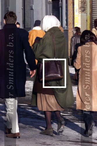 New York, 22 januari 2000
Prins willem Alexander samen met Maxima na afloop van een diner samen met een beveiligingsbeambte
Rest. CIPRIANI Downtown


PETER SMULDERS BV