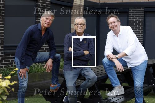 Hilversum 3 augustus 2025
Rene Oosterman Olav Mol en Alexander Stevens bij Grand Prix radio op het mediapark