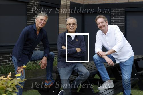 Hilversum 3 augustus 2025
Rene Oosterman Olav Mol en Alexander Stevens bij Grand Prix radio op het mediapark