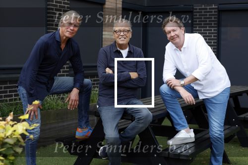 Hilversum 3 augustus 2025
Rene Oosterman Olav Mol en Alexander Stevens bij Grand Prix radio op het mediapark