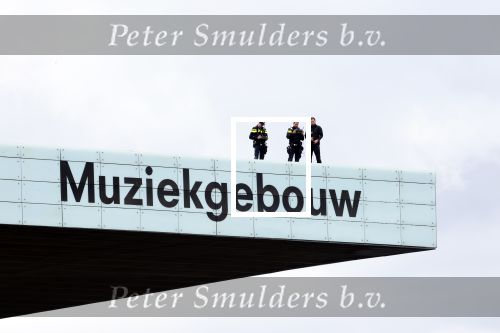 Amsterdam 22 augustus 2025
Prins Constantijn Prins Laurentien Prinses Eloise en Prins Claus Cazimir op de groene Draeck tijdens Sail Amsterdam 2025.
Politie
