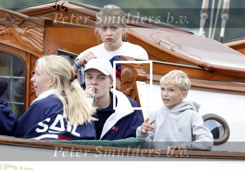 Amsterdam 21 augustus 2025
Prinses Beatrix op de groene Draeck tijdens de tweede dag van Sail . Aanwezig oa Prinses Mabel met dochters Luana en Zaria . Ook aanwezig prins Cazimir en prinses Carolina de Bourbon de Parma met haar kinderen Alaia en Xavier .
Ook de moeder van Prinses Mabel was aanwezig .