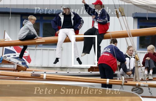 Amsterdam 21 augustus 2025
Prinses Beatrix op de groene Draeck tijdens de tweede dag van Sail . Aanwezig oa Prinses Mabel met dochters Luana en Zaria . Ook aanwezig prins Cazimir en prinses Carolina de Bourbon de Parma met haar kinderen Alaia en Xavier .
Ook de moeder van Prinses Mabel was aanwezig .