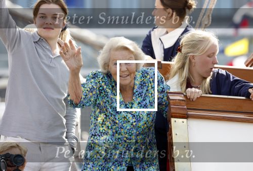 Amsterdam 21 augustus 2025
Prinses Beatrix op de groene Draeck tijdens de tweede dag van Sail . Aanwezig oa Prinses Mabel met dochters Luana en Zaria . Ook aanwezig prins Cazimir en prinses Carolina de Bourbon de Parma met haar kinderen Alaia en Xavier .
Ook de moeder van Prinses Mabel was aanwezig .