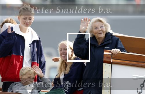 Amsterdam 21 augustus 2025
Prinses Beatrix op de groene Draeck tijdens de tweede dag van Sail . Aanwezig oa Prinses Mabel met dochters Luana en Zaria . Ook aanwezig prins Cazimir en prinses Carolina de Bourbon de Parma met haar kinderen Alaia en Xavier .
Ook de moeder van Prinses Mabel was aanwezig .