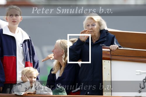 Amsterdam 21 augustus 2025
Prinses Beatrix op de groene Draeck tijdens de tweede dag van Sail . Aanwezig oa Prinses Mabel met dochters Luana en Zaria . Ook aanwezig prins Cazimir en prinses Carolina de Bourbon de Parma met haar kinderen Alaia en Xavier .
Ook de moeder van Prinses Mabel was aanwezig .