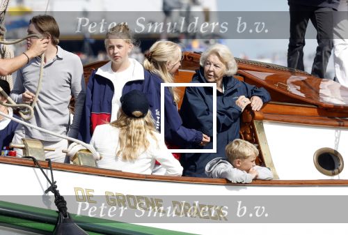 Amsterdam 21 augustus 2025
Prinses Beatrix op de groene Draeck tijdens de tweede dag van Sail . Aanwezig oa Prinses Mabel met dochters Luana en Zaria . Ook aanwezig prins Cazimir en prinses Carolina de Bourbon de Parma met haar kinderen Alaia en Xavier .
Ook de moeder van Prinses Mabel was aanwezig .