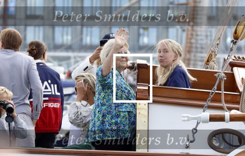 Amsterdam 21 augustus 2025
Prinses Beatrix op de groene Draeck tijdens de tweede dag van Sail . Aanwezig oa Prinses Mabel met dochters Luana en Zaria . Ook aanwezig prins Cazimir en prinses Carolina de Bourbon de Parma met haar kinderen Alaia en Xavier .
Ook de moeder van Prinses Mabel was aanwezig .