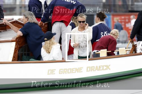 Amsterdam 21 augustus 2025
Prinses Beatrix op de groene Draeck tijdens de tweede dag van Sail . Aanwezig oa Prinses Mabel met dochters Luana en Zaria . Ook aanwezig prins Cazimir en prinses Carolina de Bourbon de Parma met haar kinderen Alaia en Xavier .
Ook de moeder van Prinses Mabel was aanwezig .