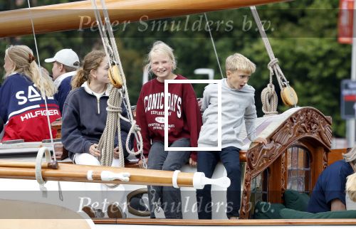 Amsterdam 21 augustus 2025
Prinses Beatrix op de groene Draeck tijdens de tweede dag van Sail . Aanwezig oa Prinses Mabel met dochters Luana en Zaria . Ook aanwezig prins Cazimir en prinses Carolina de Bourbon de Parma met haar kinderen Alaia en Xavier .
Ook de moeder van Prinses Mabel was aanwezig .