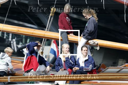 Amsterdam 21 augustus 2025
Prinses Beatrix op de groene Draeck tijdens de tweede dag van Sail . Aanwezig oa Prinses Mabel met dochters Luana en Zaria . Ook aanwezig prins Cazimir en prinses Carolina de Bourbon de Parma met haar kinderen Alaia en Xavier .
Ook de moeder van Prinses Mabel was aanwezig .