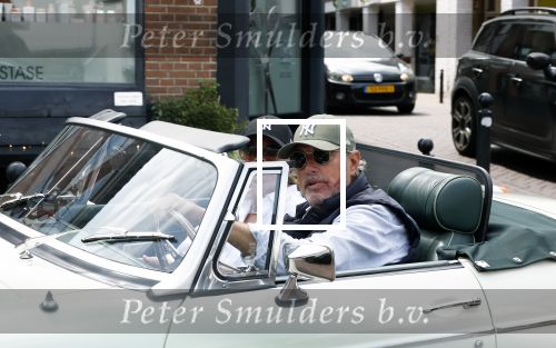 Abcoude 8 augustus 2025
Richard Kemper en zijn vrouw samen in hun MG Cabrio van 1975