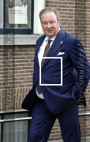 Amsterdam 7 augustus 2025
Herdenkingsdienst Derk Sauer in de westerkerk . Sven Kockelmann