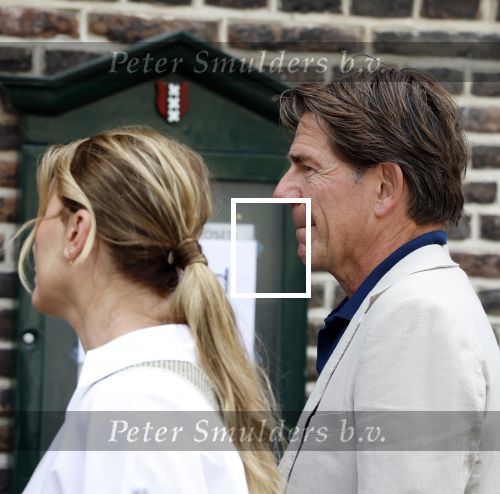 Amsterdam 7 augustus 2025
Herdenkingsdienst Derk Sauer in de westerkerk . Twan Huys met partner Cheryl Franks