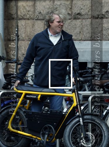 Amsterdam 5 augustus 2025
Wim Beelen op zijn Fatbike bij het conservatorium Hotel