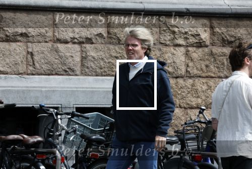 Amsterdam 5 augustus 2025
Wim Beelen op zijn Fatbike bij het conservatorium Hotel