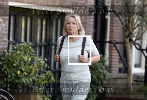 Amsterdam 19 augustus 2025
Oud Minister / politicus Winnie Sorgdrager in het centrum van Amsterdam