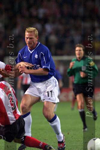Eindhoven, 28 September 1999
Wedstrijd uit de voorronde van de CHAMPIONS-League tussen PSV & Glasgow Rangers, eindstand 0-1
Albertz