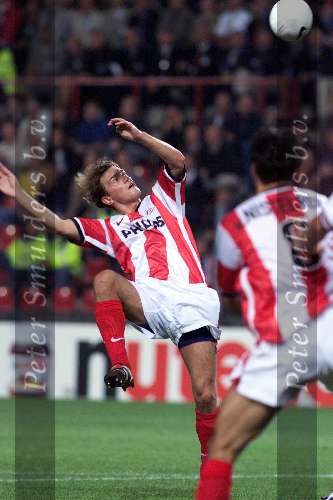 Eindhoven 21 September 1999
PSV-Valencia voorronde Champions League 1999/2000,
Eindstand 1-1
ARNOLD BRUGGINK