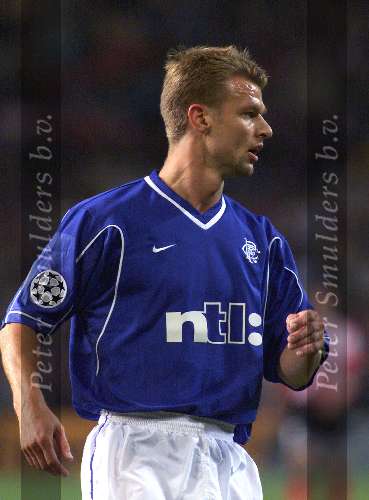 Eindhoven, 28 September 1999
Wedstrijd uit de voorronde van de CHAMPIONS-League tussen PSV & Glasgow Rangers, eindstand 0-1
ARTHUR NUMAN