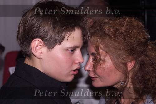 Overveen 26 September 1999
Uitreiking CD Rob de Nijs in Overveen.
Belinda Meuldijk met Joshi