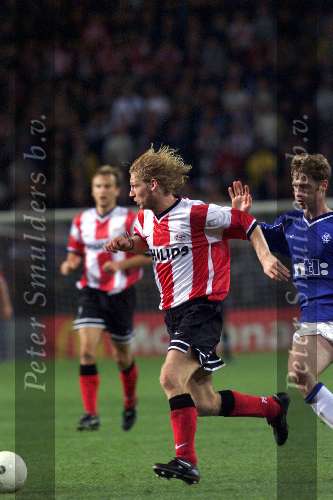 Eindhoven 28 September 1999
PSV-Glasgow Rangers 0-1
Bjorn vd Doelen.