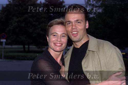 Amsterdam 17 September 1999
Uitreiking boek over 100 jaar Top-sport met o.a. Prins Willem Alexander
Falco Zandstra met Ingrid Haringa