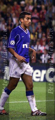 Eindhoven, 28 September 1999
Wedstrijd uit de voorronde van de CHAMPIONS-League tussen PSV & Glasgow Rangers, eindstand 0-1
GIOVANNI V BRONCKHORST