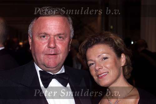 Amsterdam 14 September 1999
Trouwen Coco de Meyere en Oger Lussink in het hilton hotel in amsterdam.
Harry Mens met zijn vrouw.