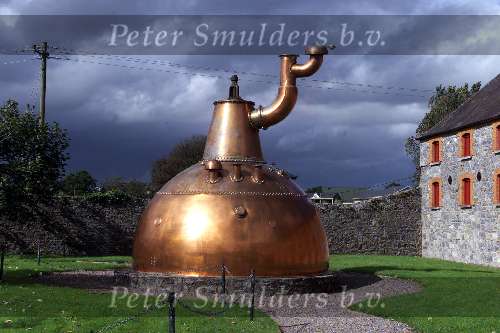 16 September 1999
JAMESON Whiskey brouwerij in Corck, Ireland
Museum  Brouwketel