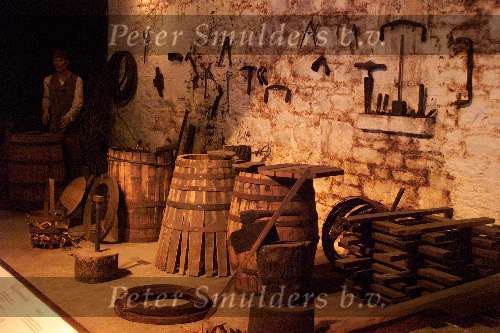 16 September 1999
JAMESON Whiskey brouwerij in Corck, Ireland
Museum Vaten-makerij
