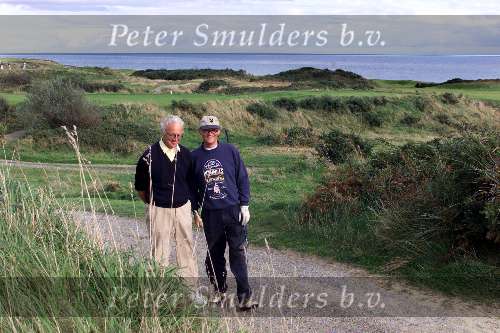 Maandag 13 September 1999
The European Golfclub
Golfen Ierland
At Brittas Bay in Wicklow 
Jan Kees Kokke en Jan Heemskerk