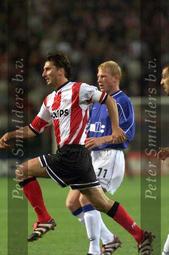Eindhoven 28 September 1999
PSV-Glasgow Rangers 0-1
Luc Nilis.
