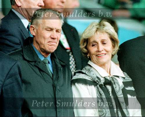 12 September 1999
Rinus michels met vrouw