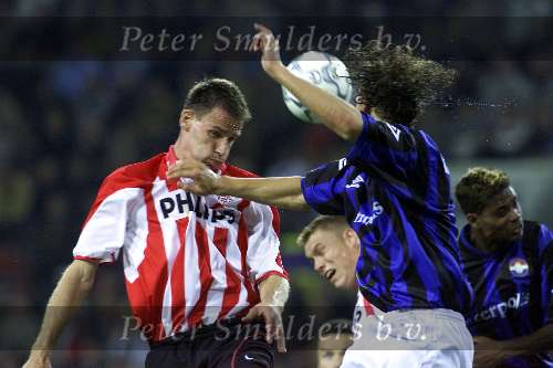 Eindhoven, 5 September 2000
PSV-Willem II ,  eindstand 2-2
Andre Ooijer  kopbal  mooie aktie
