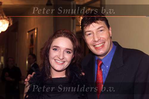 Amsterdam 17 december 1999
Premiere kerstcircus in Carre.
Bianca uit BB met vriend