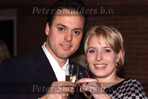 Rotterdam 29 december 1999
Frans Bauer viert zijn 26e verjaardag na het laatste optreden in deze eeuw.
Frans met zijn vriendin Mariska