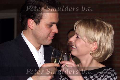 Rotterdam 29 december 1999
Frans Bauer viert zijn 26e verjaardag na het laatste optreden in deze eeuw.
Frans met zijn vriendin Mariska