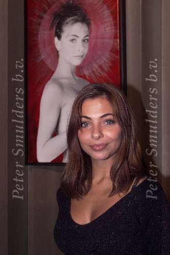 Amsterdam 12 december 1999
Opening expositie in de vondelkerk in Amsterdam van Ronald Schmets.
Georgina Verbaan
