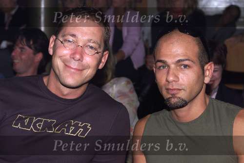 Amsterdam 4 september 2000
Best geklede man van Nederland van Esquire.
Hans Kesting met vriend
