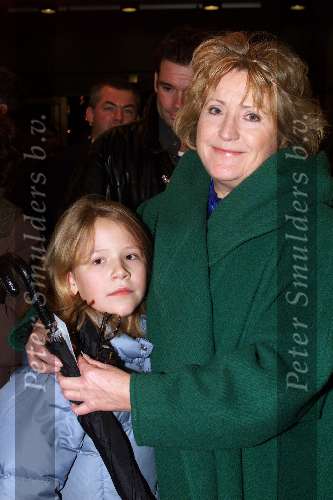 Amsterdam 17 december 1999
Premiere kerstcircus in Carre.
Jasperina de Jong met haar kleindochter