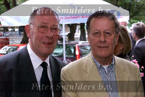 Rotterdam 7 septmber 2000
Uitreiking van de Gouden Mossel.
Ton Lutz (L) en Luc Lutz (R)