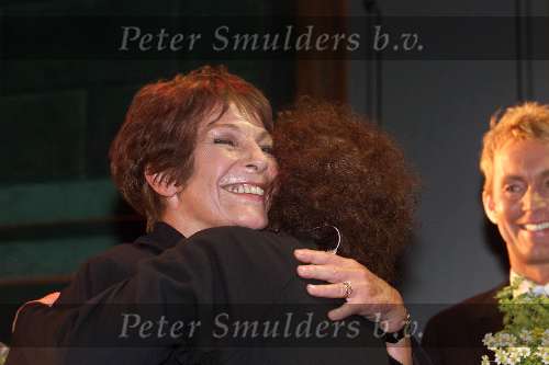 Amsterdam 6 September 2000
Liesbeth List bij een optreden als Edith Piaf en een CD-uitreiking
Mies Bouwman