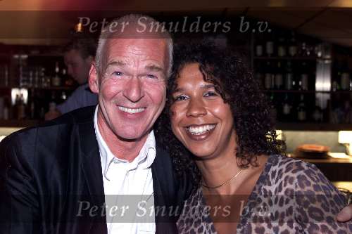 Utrecht 11 september 2000
Feest van Tineke Schouten. 20 jaar artiest .
Peter Faber met vrouw