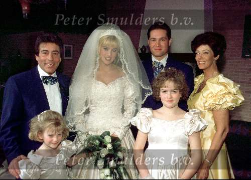 Sheila timmerman met haar man en Gert & Hermien timmerman
29 maart 1996
