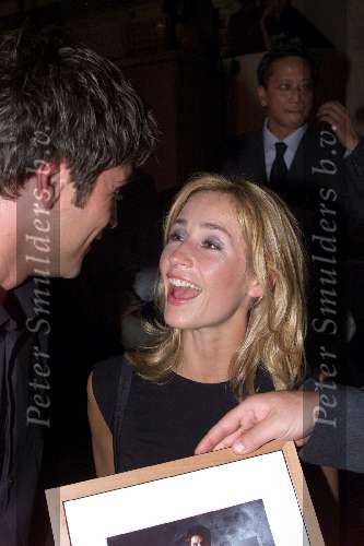 Amsterdam 4 september 2000
Best geklede man van Nederland gekozen door Esquire.
Wendy v Dijk en Xander de Buisonje