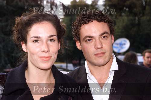 Utrecht 28 september2001
Uitreiking gouden Kalveren tijdens filmdagen.
Fedja v Huet met vriendin
