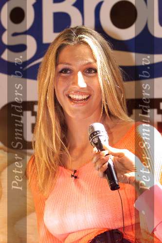 Almere 8 september 2001
Presentatie van Big Brother 3.
Kelly BB