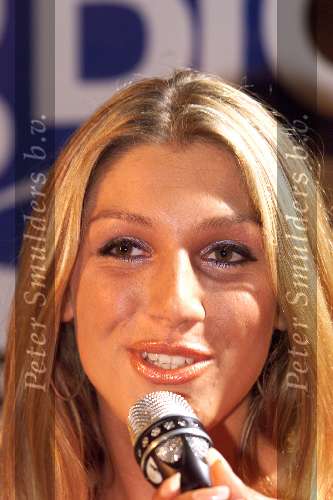 Almere 8 september 2001
Presentatie van Big Brother 3.
Kelly BB